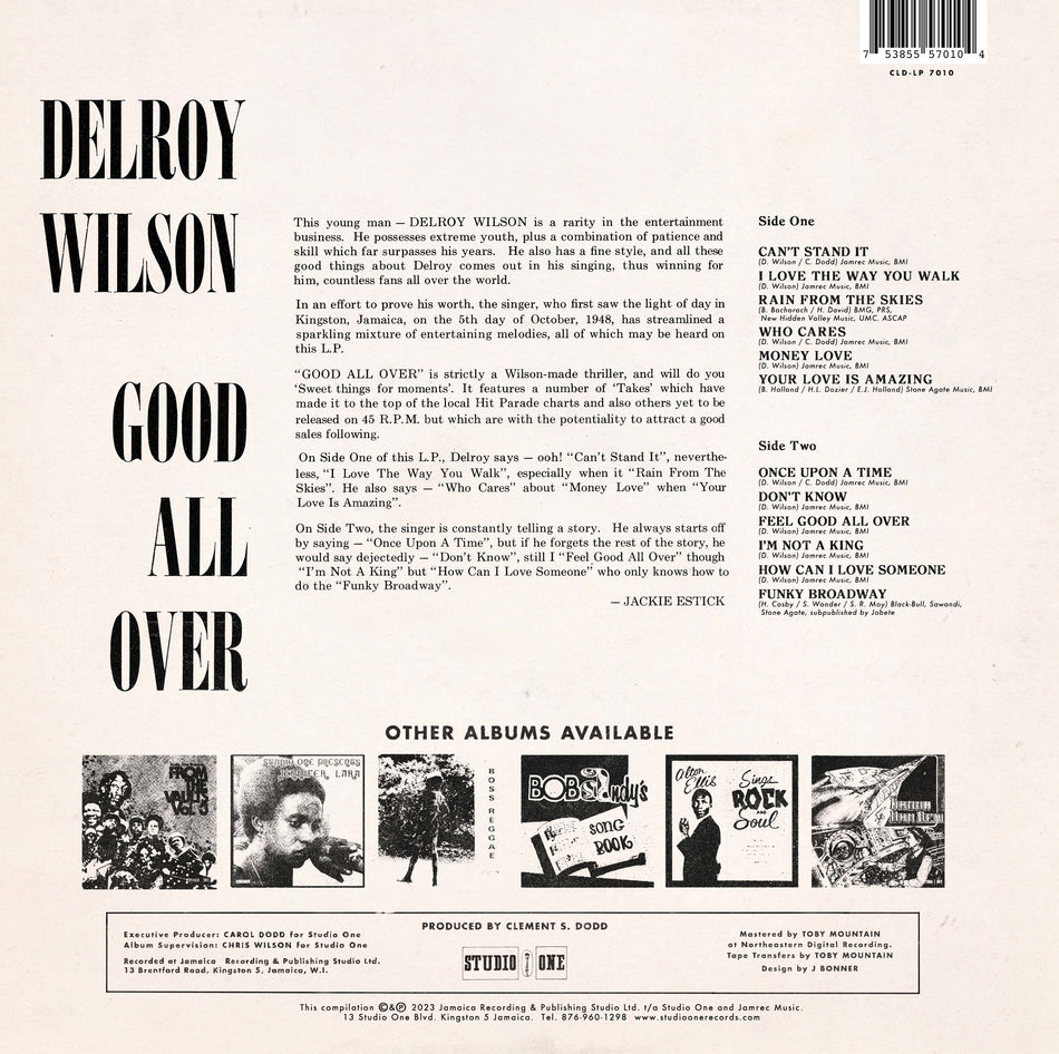 DELROY WILSON Good All Over