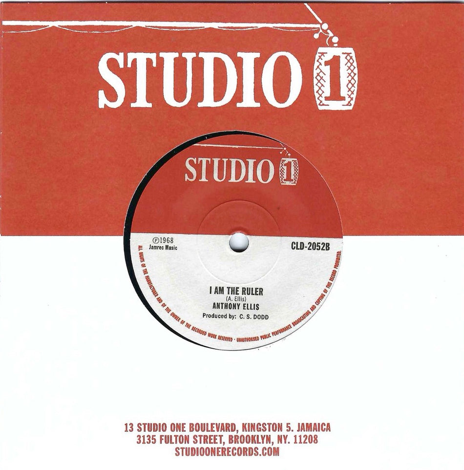 Dock Of The Bay / I'm The Ruler- The Heptones / Anthony Ellis