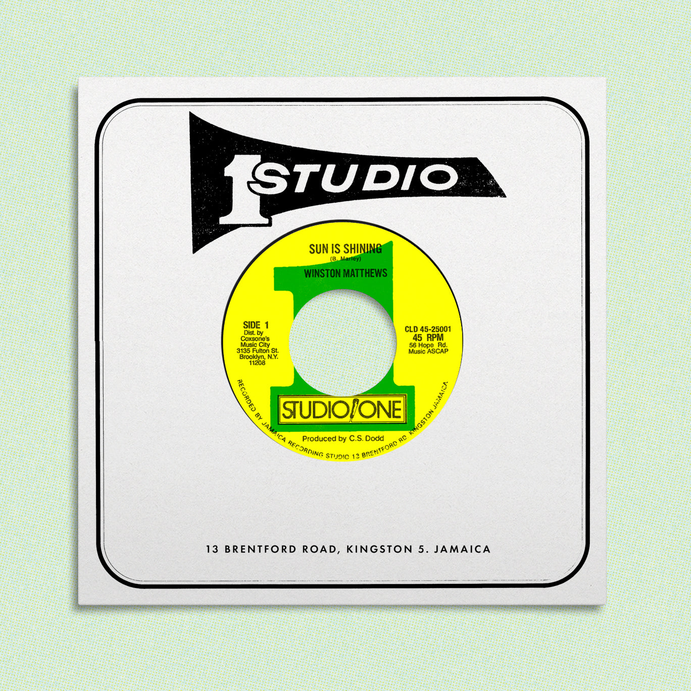 7 inch – Studio One