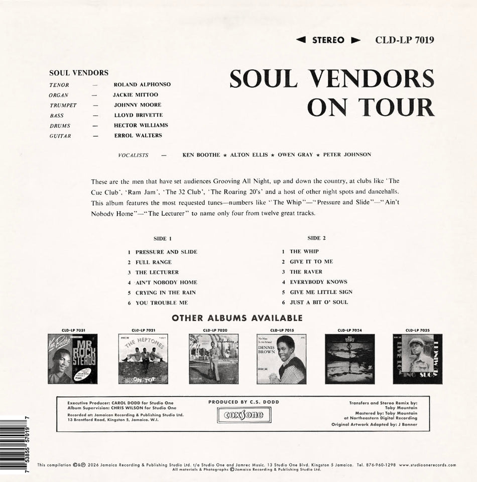On Tour- The Soul Vendors