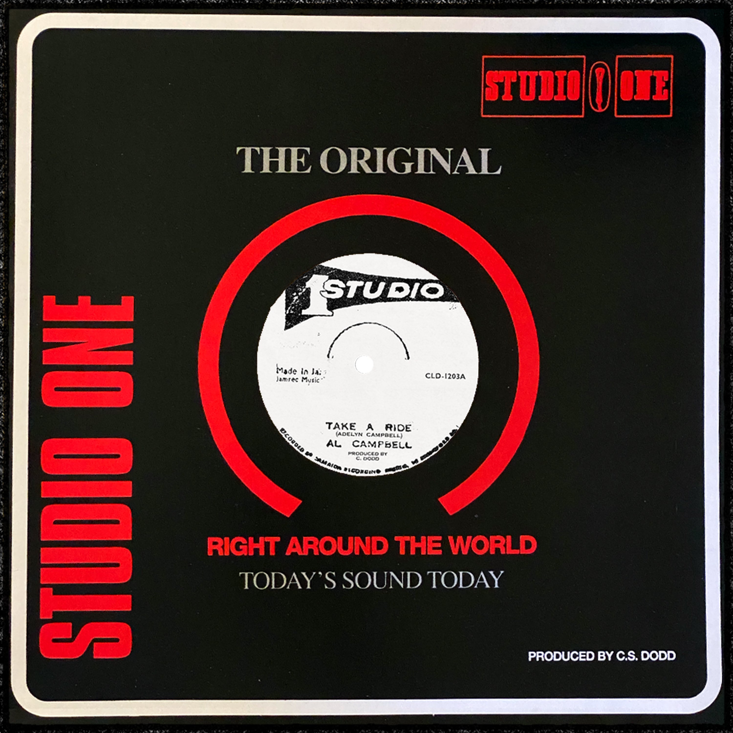 JA 12” Pearl - Alton Ellis AL CAMPBELL. Take A Ride / ALTON ELLIS. Pearl – Studio One