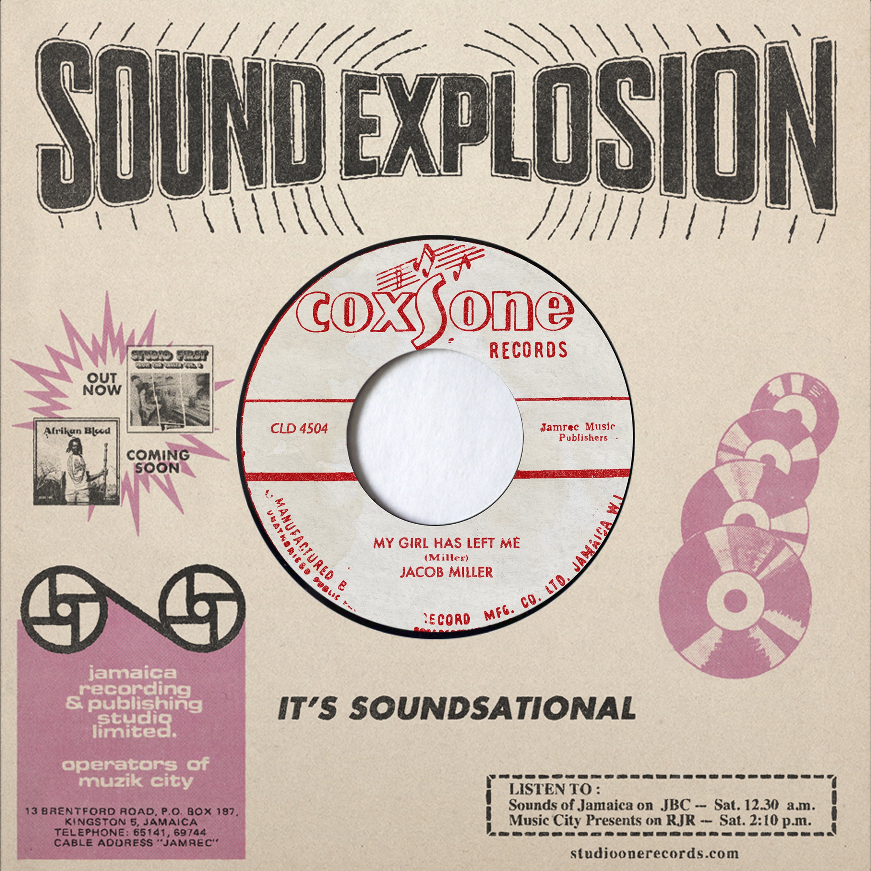 Studio One Records - Jamaican Reggae, Ska, Rocksteady, Bob Marley