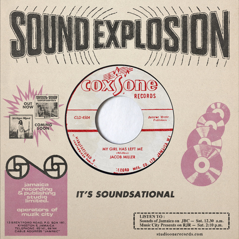 JACOB MILLER My Girl Has Left Me / ALTON ELLIS & ED Whipping The Prince