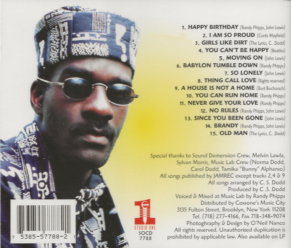 JD SMOOTHE. CD