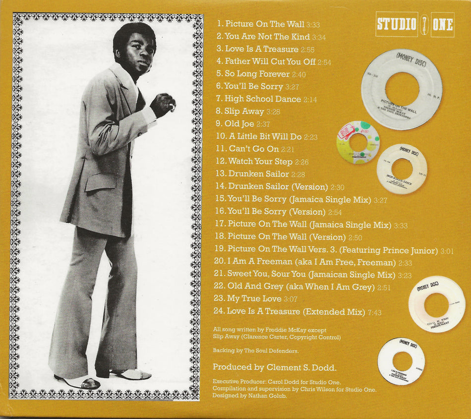 FREDDIE McKay Picture On The Wall. 24 track Deluxe Edition. CD