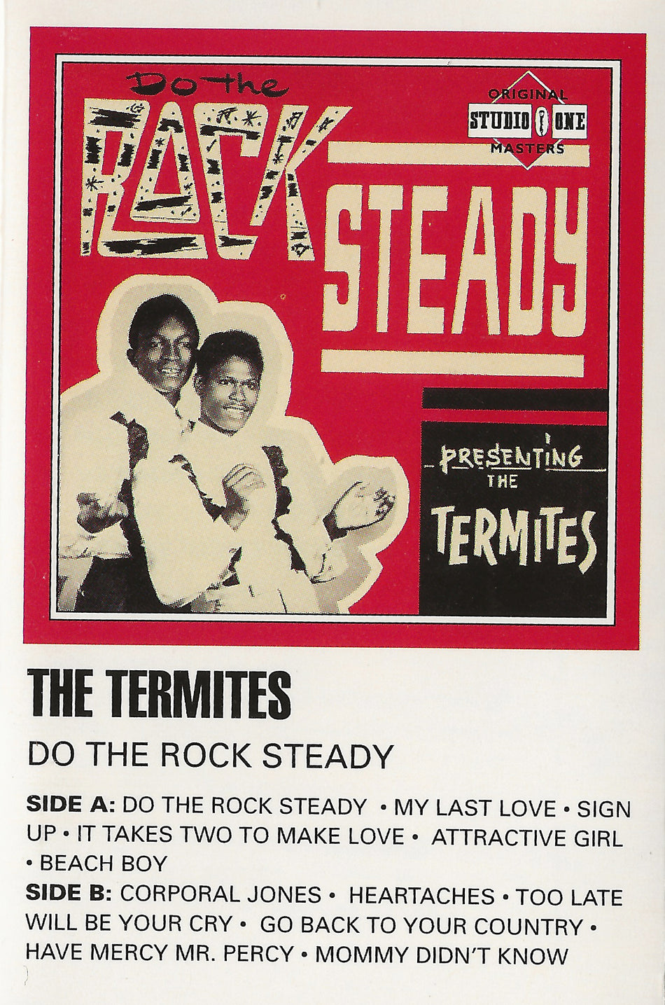 TERMITES Do The Rock Steady 12 Song Edition